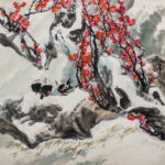 陳世中（B.1961）野雀踏雪