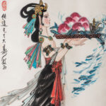 趙華勝（1939－2023）麻姑獻壽圖