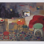 吳冠中（1919－2010）英國鄉村酒店  Y4—070/500