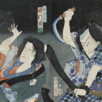 豐原國周（1835－1900）浮世繪武士圖