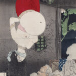 月岡 芳年（1839－1892）奧州安達人物圖