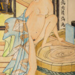 鳥居清滿（1752－1815）肉筆浮世繪