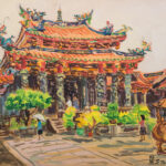 方昭然（1923－2008）廟宇