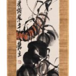 齊白石（1864－1957）藤蔓金瓜