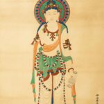 張大千（1899－1983）敦煌莫高山大士像