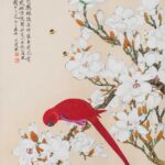 于非闇（1889－1959）玉蘭鸚鵡