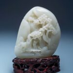 玉山子松下問童子